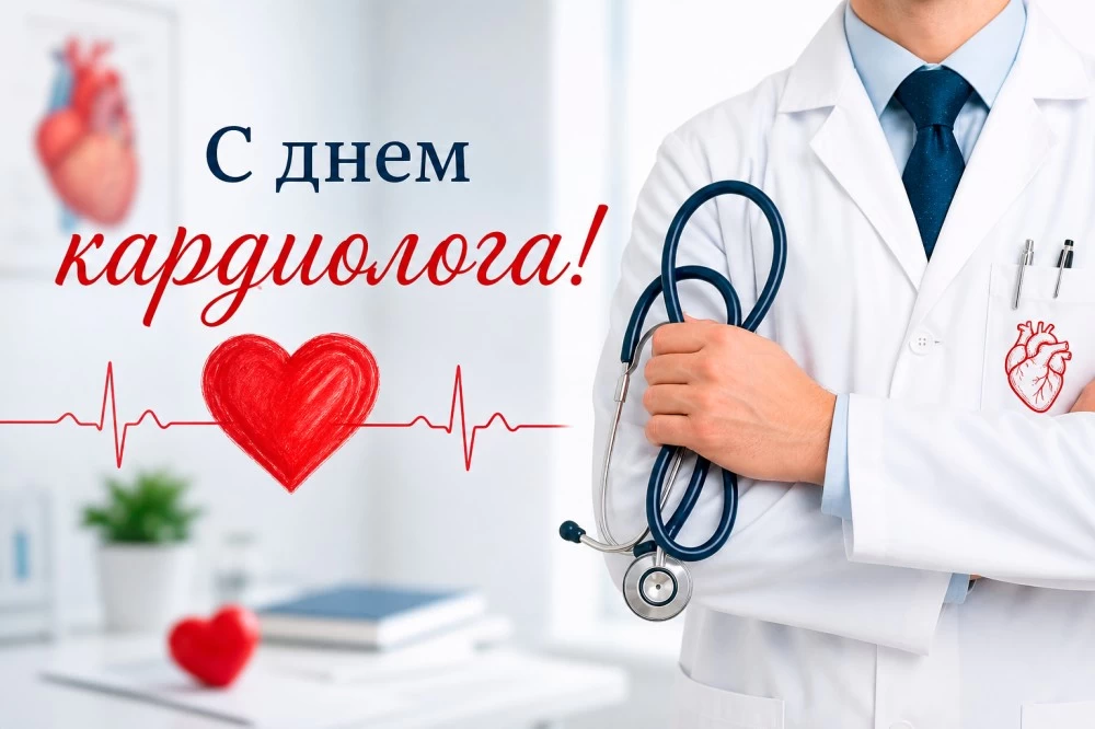 Со Всемирным днем кардиолога! Со Всемирным днем кардиолога!