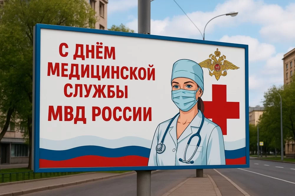 Поздравляем с Днем медицинской службы МВД России! Поздравляем с Днем медицинской службы МВД России!