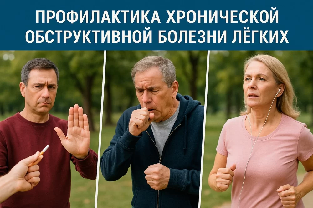 Профилактика хронической обструктивной болезни легких Профилактика хронической обструктивной болезни легких