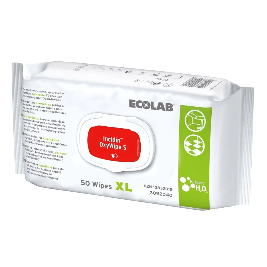 Incidin Oxiwipe S салфетки спороцидные влажные XL 50 шт