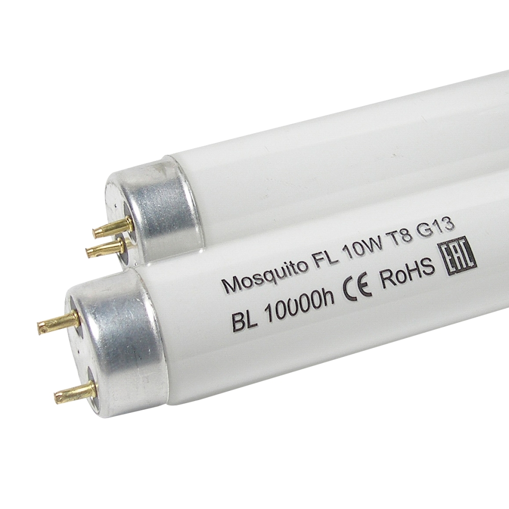 Лампа ультрафиолетовая Mosquito FL T8 10W BL G13 (ловушки для насекомых/полимеризация) 1/100 - Mosquito-killer-T8-10W-BL (v3) (25шт/уп)